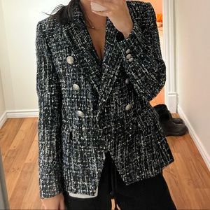 Dynamite tweed blazer